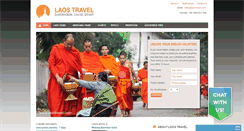 Desktop Screenshot of laostravel.com